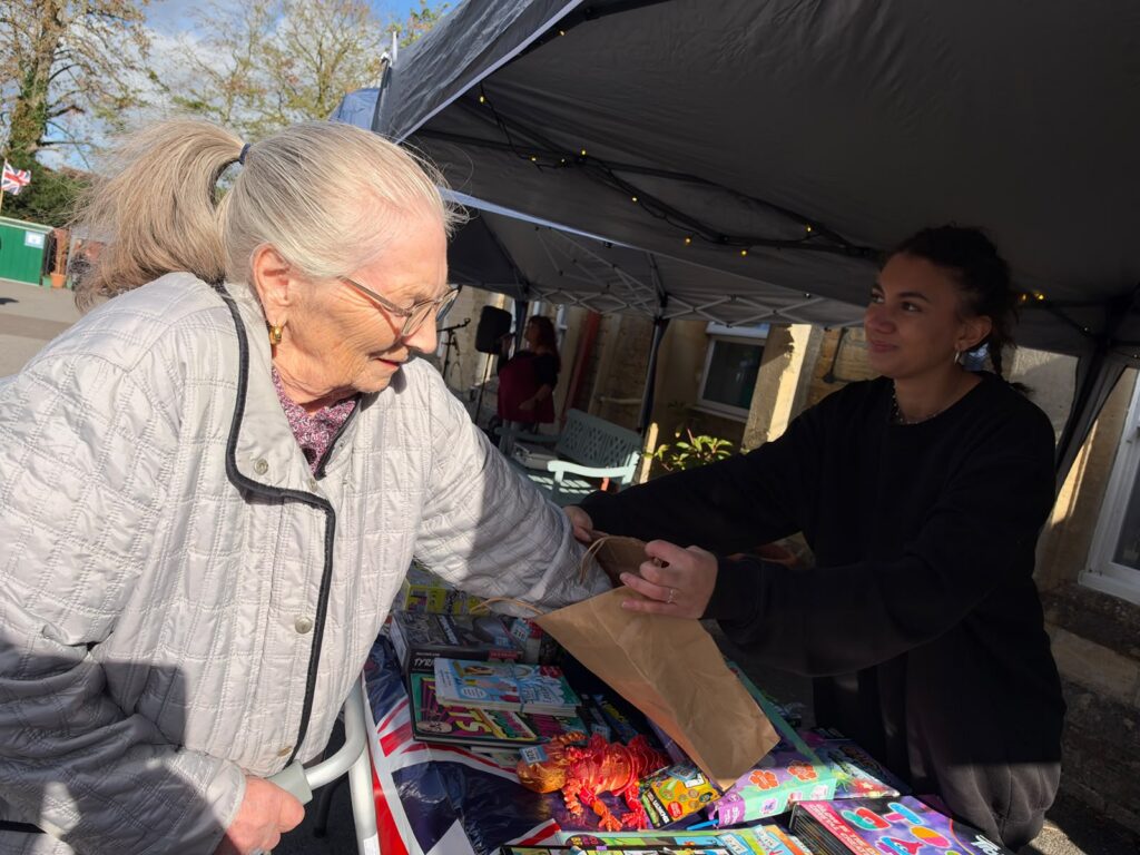 community fair in Frome, Somerset